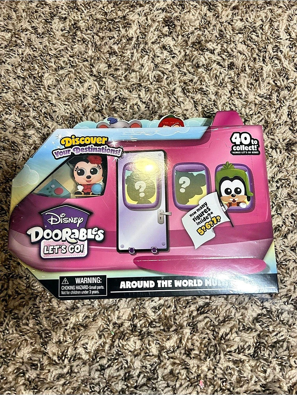 Disney Doorables Let's Go! Around the World Toy Set